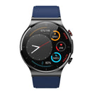 E300 1.32 Inch Screen TPU Watch Strap Smart Health Watch Supports Body Temperature Monitoring, ECG monitoring blood pressure(Blue)