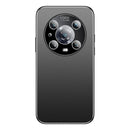 For Honor Magic4 Pro All-Inclusive Lens Frosted Metal Phone Case(Black)