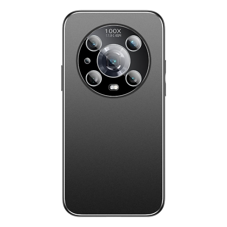 For Honor Magic4 Pro All-Inclusive Lens Frosted Metal Phone Case(Black)