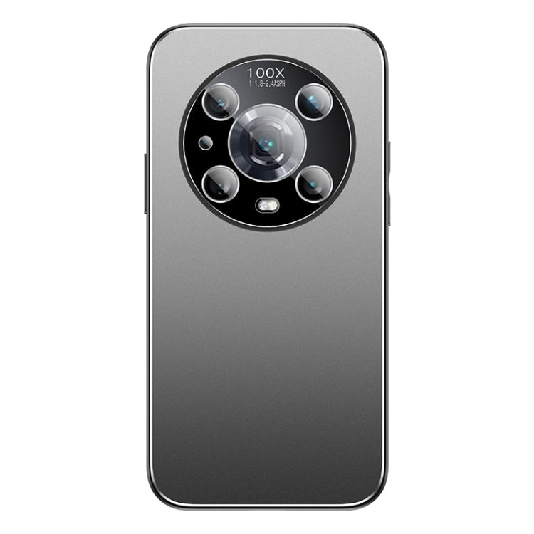 For Honor Magic4 Pro All-Inclusive Lens Frosted Metal Phone Case(Silver Grey)