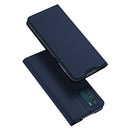 For Motorola Moto G42 DUX DUCIS Skin Pro Series PU + TPU Leather Phone Case(Blue)