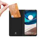For Motorola Moto G42 DUX DUCIS Skin Pro Series PU + TPU Leather Phone Case(Black)