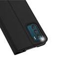 For Motorola Moto G42 DUX DUCIS Skin Pro Series PU + TPU Leather Phone Case(Black)