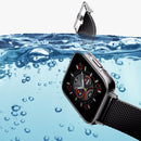 FW02 1.7 Inch Square Screen Silicone Strap Smart Health Watch Supports Heart Rate, Blood Oxygen Monitoring(Green)