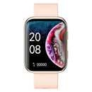 GX08 1.69 Inch Square Screen Smart Watch Supports Heart Rate Detection, Blood Pressure Detection, Blood Oxygen Detection(Gold)