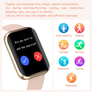 GX08 1.69 Inch Square Screen Smart Watch Supports Heart Rate Detection, Blood Pressure Detection, Blood Oxygen Detection(Blue)