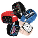 GX08 1.69 Inch Square Screen Smart Watch Supports Heart Rate Detection, Blood Pressure Detection, Blood Oxygen Detection(Red)