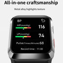 S6T 1.7 Inch Air Pump Smart Watch Supports Heart Rate Detection, Blood Pressure Detection, Blood Oxygen Detection(Black)