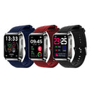 S6T 1.7 Inch Air Pump Smart Watch Supports Heart Rate Detection, Blood Pressure Detection, Blood Oxygen Detection(Black)