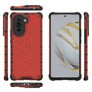 For Huawei nova 10 4G Shockproof Honeycomb PC + TPU Phone Case(Red)