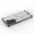 For Huawei nova 10 4G Shockproof Honeycomb PC + TPU Phone Case(White)