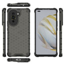 For Huawei nova 10 Pro 4G Shockproof Honeycomb PC + TPU Phone Case(Grey)