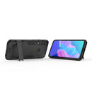 For Huawei Y7p / P40 Lite E Shockproof PC + TPU with Holder(Black)