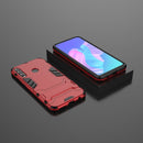 For Huawei Y7p / P40 Lite E Shockproof PC + TPU with Holder(Red)
