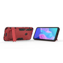 For Huawei Y7p / P40 Lite E Shockproof PC + TPU with Holder(Red)