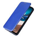 For Motorola Moto G42 Carbon Fiber Texture Leather Phone Case(Blue)