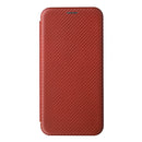 For Motorola Moto G42 Carbon Fiber Texture Leather Phone Case(Brown)