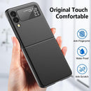 For Samsung Galaxy Z Flip4 Oil-sprayed Ultra-thin Folding Phone Case(Silver)