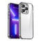 Crystal Clear Shockproof Phone Case For iPhone 14 Pro Max(Transparent Black)