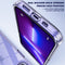 Crystal Clear Shockproof Phone Case For iPhone 14 Pro Max(Transparent Black)