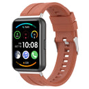 For Huawei Watch Fit 2 Tire Tread Watch Band(Orange)