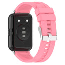 For Huawei Watch Fit 2 Tire Tread Watch Band(Pink)