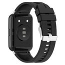 For Huawei Watch Fit 2 Tire Tread Watch Band(Black)