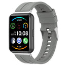 For Huawei Watch Fit 2 Tire Tread Watch Band(Grey)