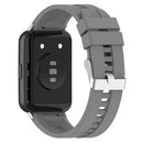For Huawei Watch Fit 2 Tire Tread Watch Band(Grey)