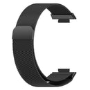 For Huawei Watch Fit 2 Milan Magnetic Stainless Steel Watch Band(Black)