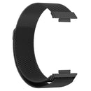 For Huawei Watch Fit 2 Milan Magnetic Stainless Steel Watch Band(Black)