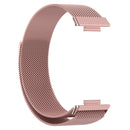 For Huawei Watch Fit 2 Milan Magnetic Stainless Steel Watch Band(Rose Pink)