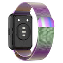 For Huawei Watch Fit 2 Milan Magnetic Stainless Steel Watch Band(Colorful)