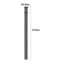 For Huawei Watch Fit 2 Milan Magnetic Stainless Steel Watch Band(Black)