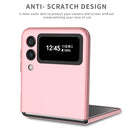 For Samsung Galaxy Z Flip4 Armor Foldable Phone Case(Pink)