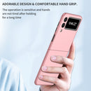 For Samsung Galaxy Z Flip4 Armor Foldable Phone Case(Pink)