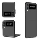 For Samsung Galaxy Z Flip4 Armor Foldable Phone Case(Black)