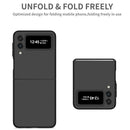 For Samsung Galaxy Z Flip4 Armor Foldable Phone Case(Black)