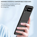 For Samsung Galaxy Z Flip4 Armor Foldable Phone Case(Black)