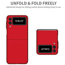 For Samsung Galaxy Z Flip4 Armor Foldable Phone Case(Red)