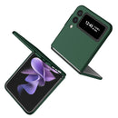 For Samsung Galaxy Z Flip4 Armor Foldable Phone Case(Dark Green)