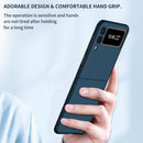 For Samsung Galaxy Z Flip4 Armor Foldable Phone Case(Dark Blue)