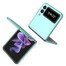 For Samsung Galaxy Z Flip4 Armor Foldable Phone Case(Sky Blue)