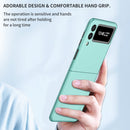 For Samsung Galaxy Z Flip4 Armor Foldable Phone Case(Sky Blue)