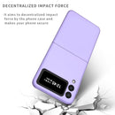 For Samsung Galaxy Z Flip4 Armor Foldable Phone Case(Purple)
