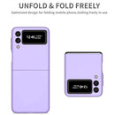 For Samsung Galaxy Z Flip4 Armor Foldable Phone Case(Purple)