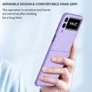 For Samsung Galaxy Z Flip4 Armor Foldable Phone Case(Purple)