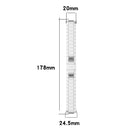 For Huawei Watch Fit 2 One-bead Metal Stainless Steel Watch Band(Silver)