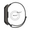 For Samsung Galaxy Fit 2 SM-R220 Nylon Loop Watch Band(Grey + Black Frame)