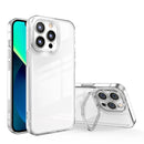 For iPhone 14 Transparent Invisible Bracket Shockproof Phone Case (Transparent)